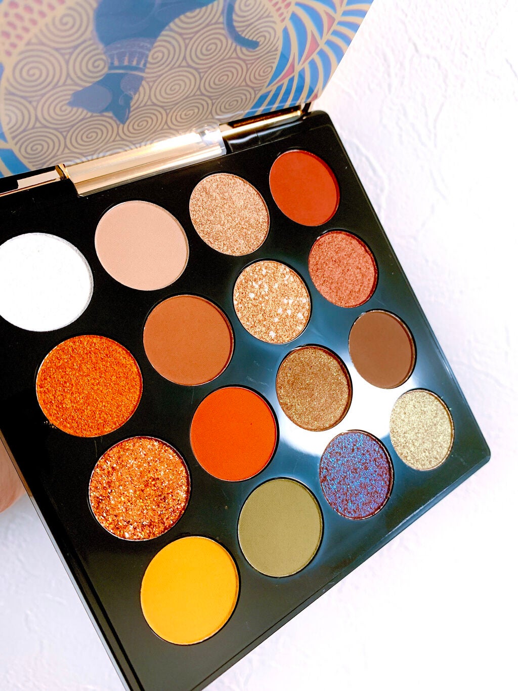 大英博物館 エジプトシリーズ アイシャドウパレット/ZEESEA/アイシャドウパレットを使ったクチコミ(2枚目)