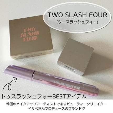 オールオーバーフェイスブラッシュ/TWO SLASH FOUR/パウダーチークを使ったクチコミ(2枚目)