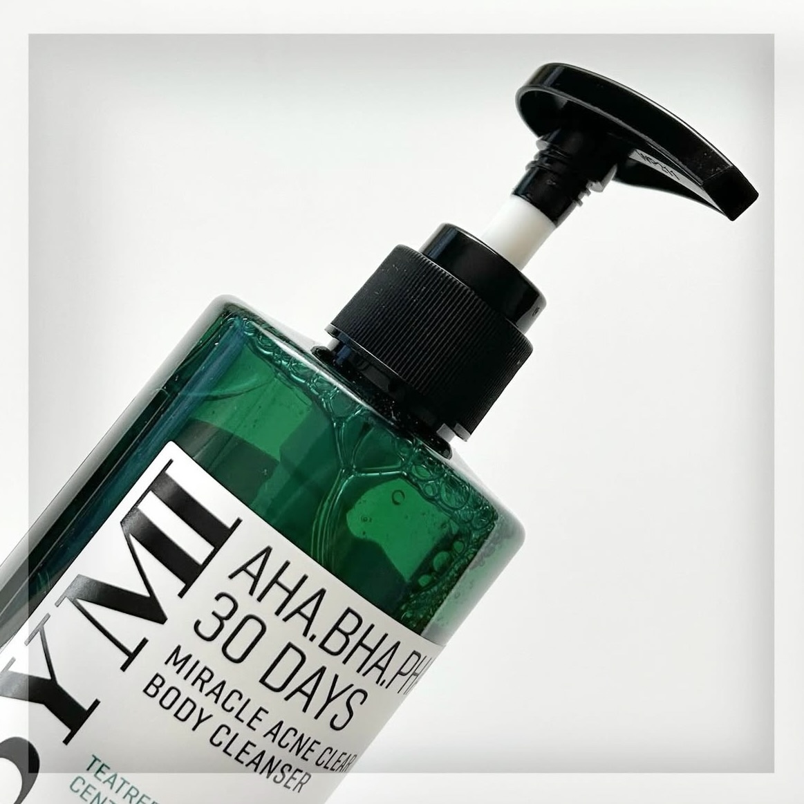 AHA·BHA·PHA 30デイズミラクルアクネボディクレンザー/SOME BY MI/ボディソープを使ったクチコミ（3枚目）