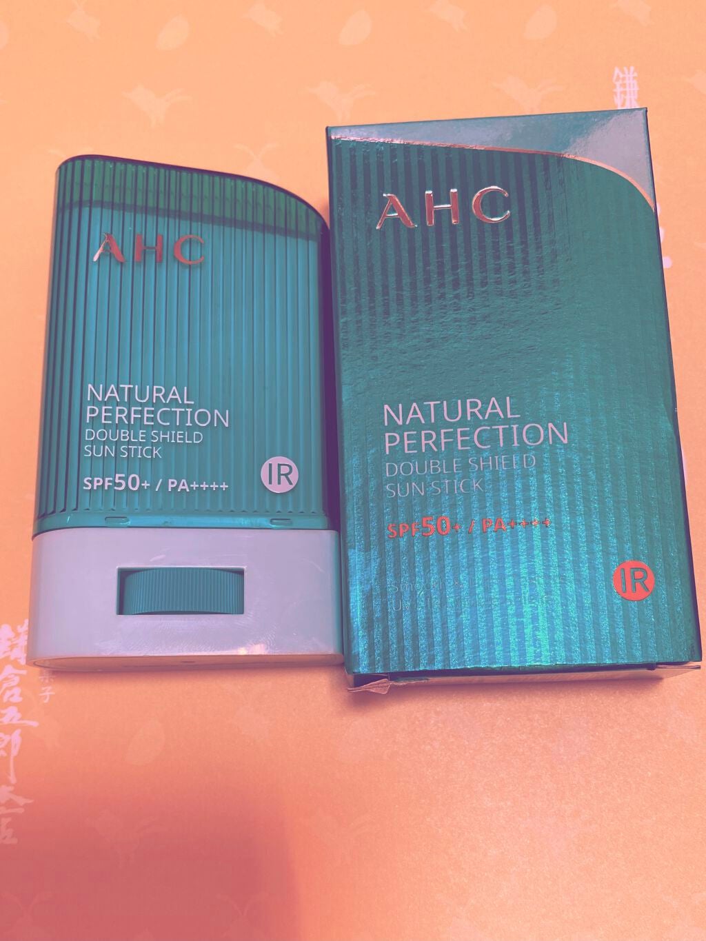 ナチュラル パーフェクション ダブル シールド サンスティック/AHC/日焼け止めスティックを使ったクチコミ(1枚目)