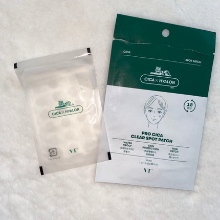 プロCICA クリアスポットパッチ/VT/その他スキンケアを使ったクチコミ(1枚目)