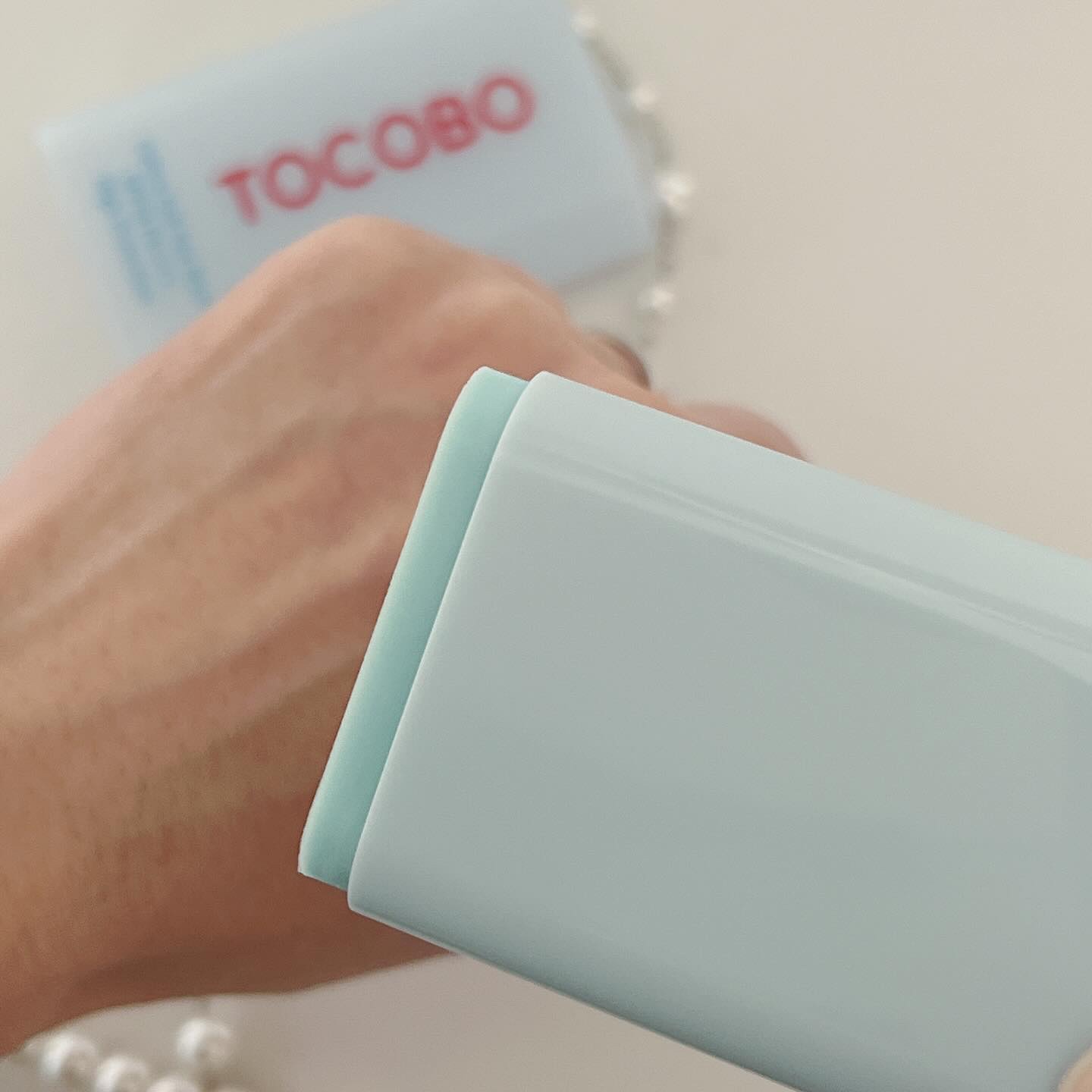 コットンソフトサンスティック/TOCOBO/日焼け止めスティックを使ったクチコミ（3枚目）