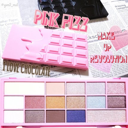 アイラブチョコレート/MAKEUP REVOLUTION/アイシャドウパレットを使ったクチコミ(1枚目)