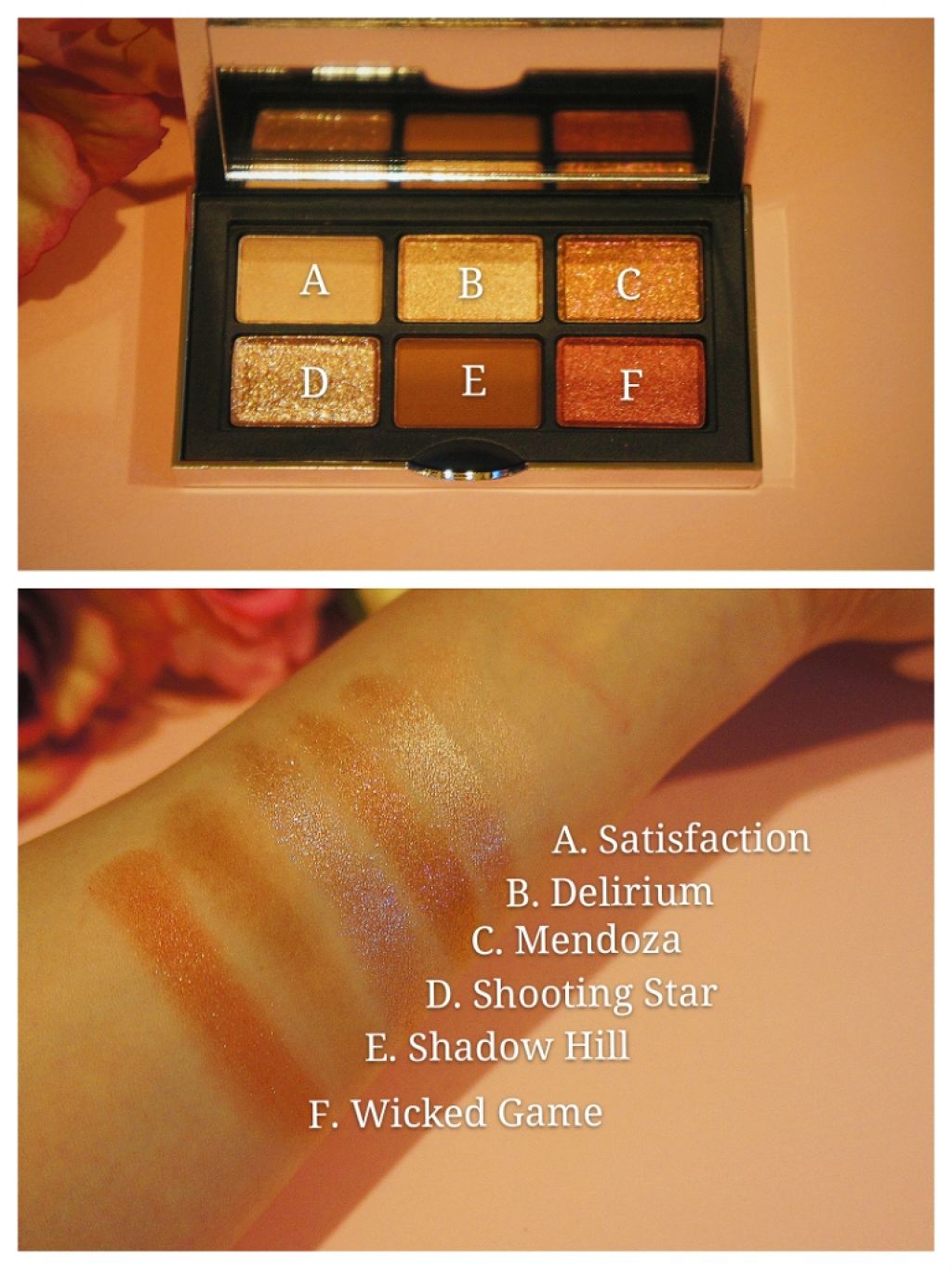 ナーズイスト ウォンテッド ミニアイシャドーパレット/NARS/アイシャドウパレットを使ったクチコミ（2枚目）