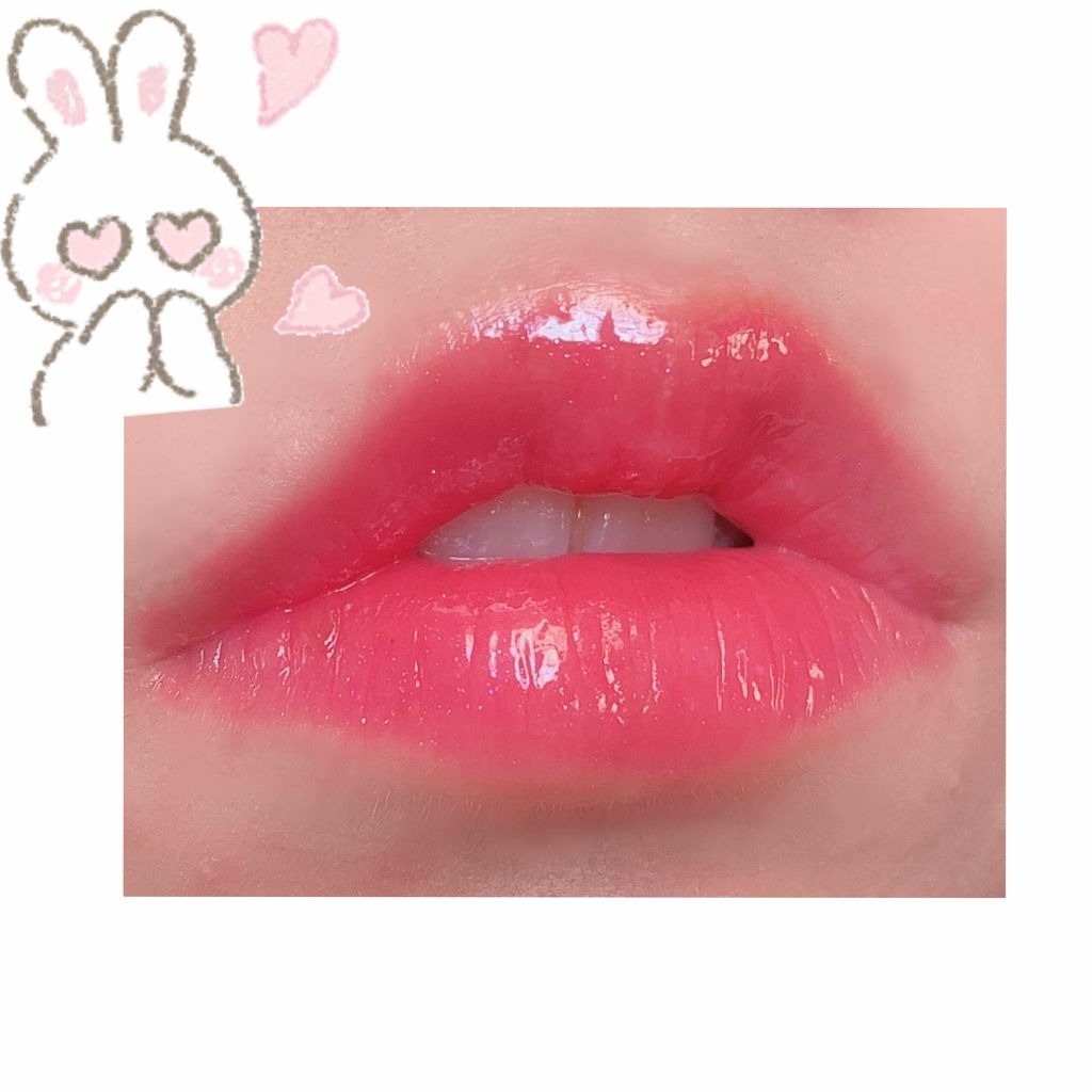 リップケアオイル/excel/リップグロスを使ったクチコミ(3枚目)