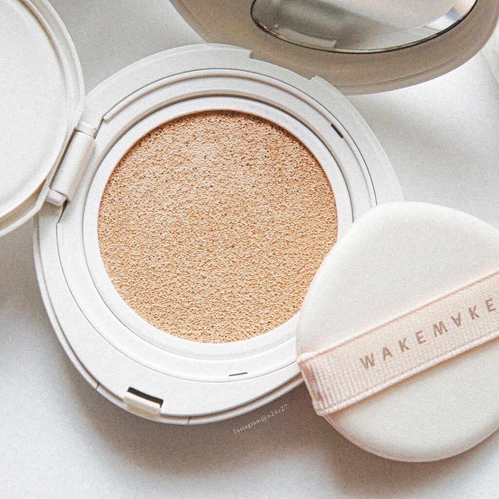 ビーガンクリーンピュアカバークッション/wakemake/クッションファンデーションを使ったクチコミ(8枚目)