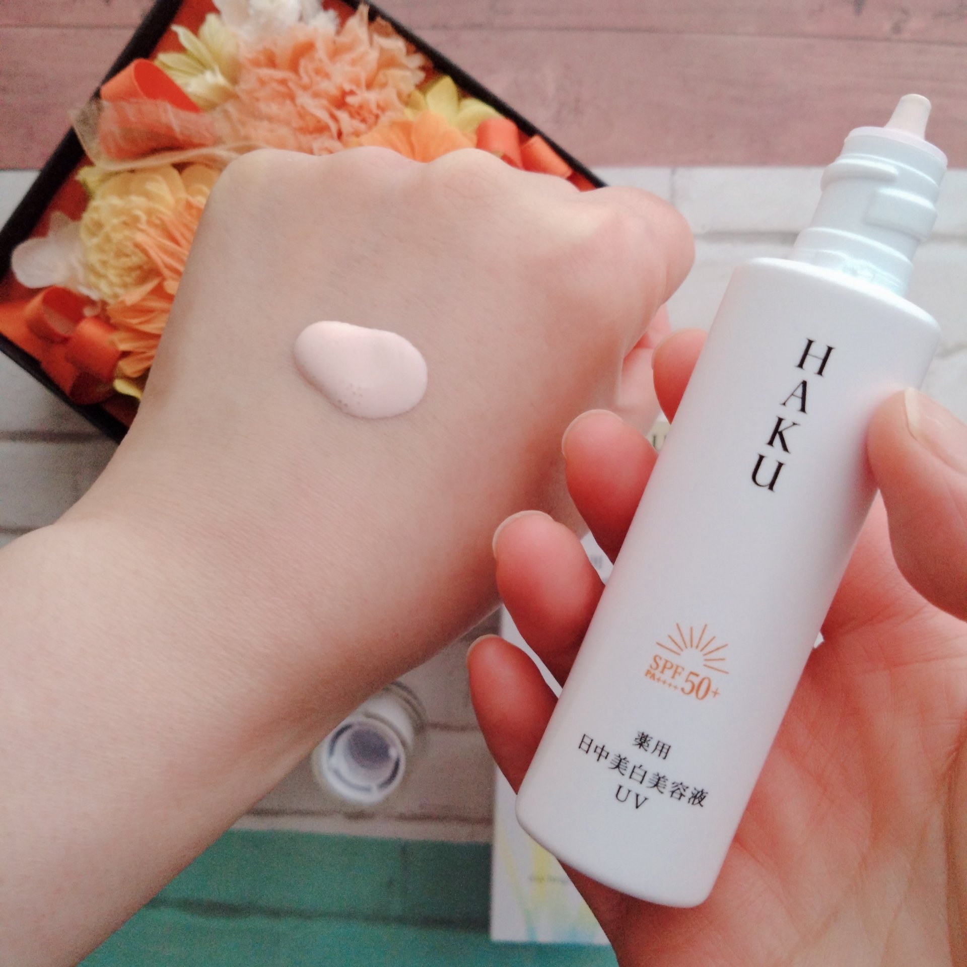 薬用　日中美白美容液/HAKU/美容液を使ったクチコミ（2枚目）