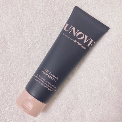 ディープダメージトリートメントEX/UNOVE/洗い流すヘアトリートメントを使ったクチコミ(1枚目)