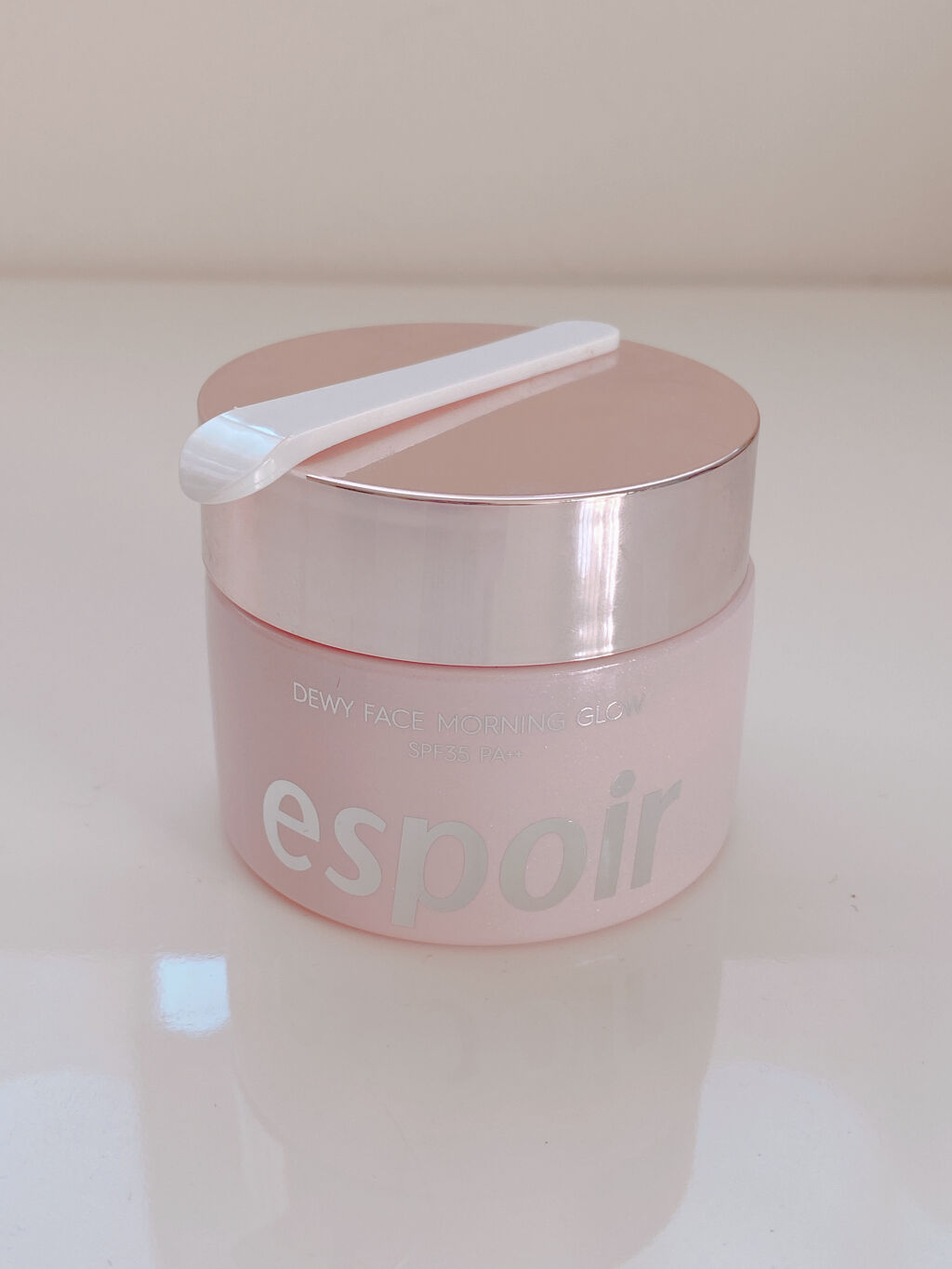 デューイフェイスモーニンググロウAD SPF35 PA++/espoir/化粧下地を使ったクチコミ（1枚目）