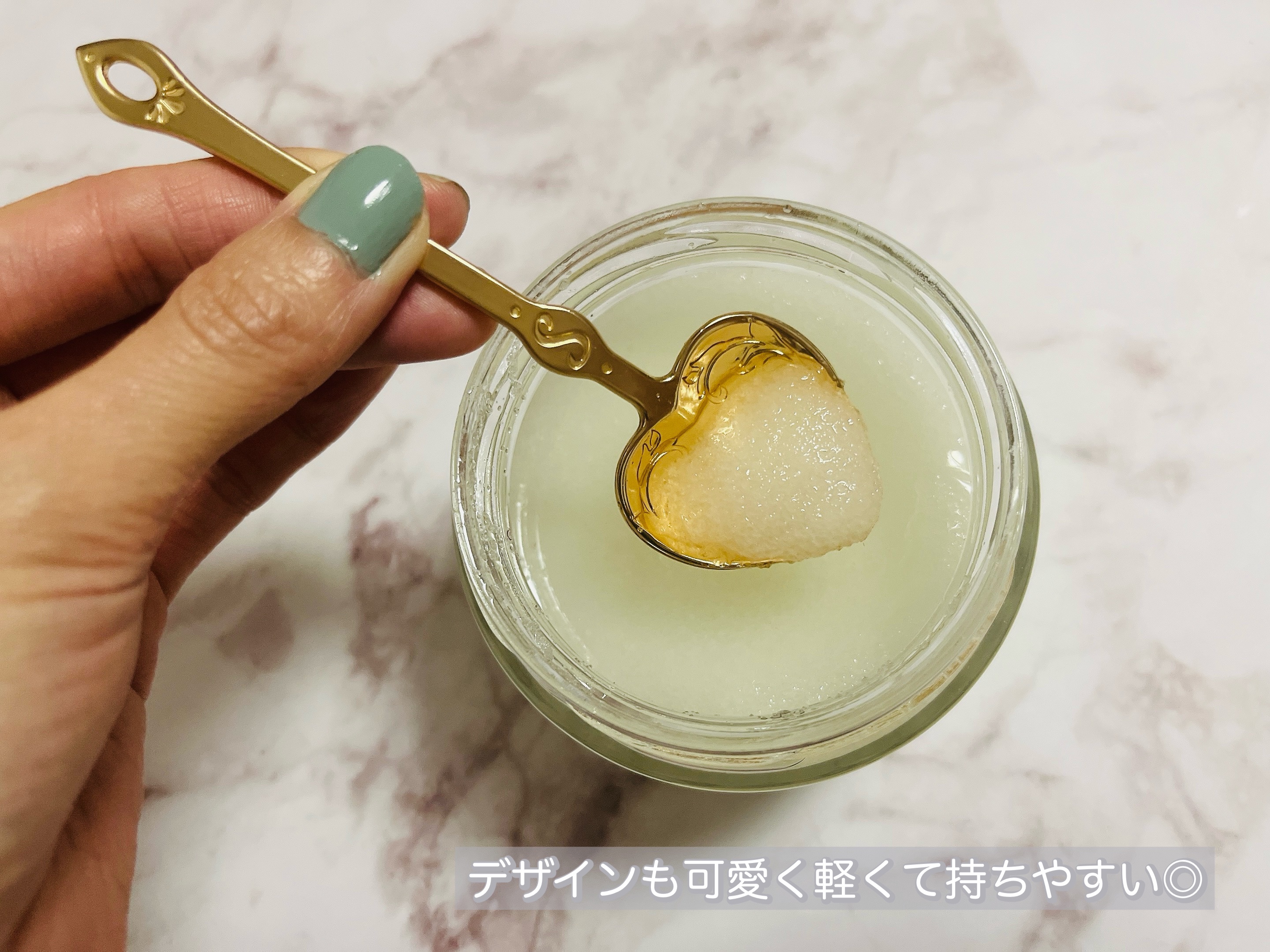 ボディスクラブ デリケート・ジャスミン/SABON/ボディスクラブを使ったクチコミ（2枚目）