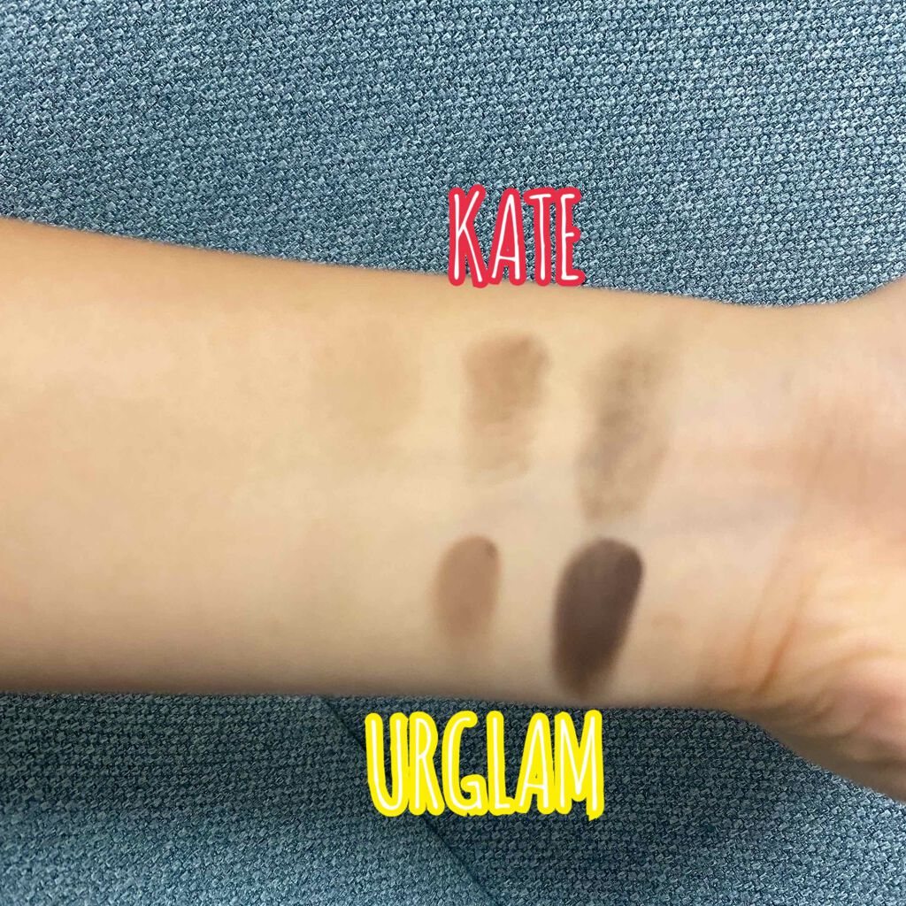 ケイト デザイニングアイブロウ3D/KATE/パウダーアイブロウを使ったクチコミ（3枚目）