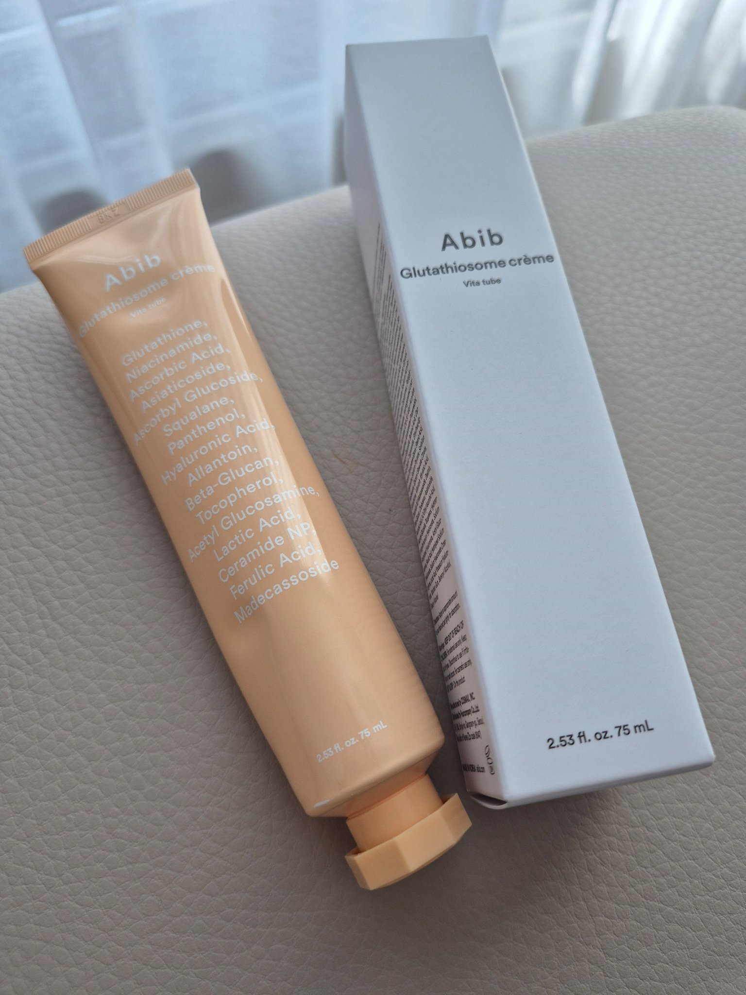 アビブ　グルタチオンソームクリームビタチューブ/Abib /フェイスクリームを使ったクチコミ（1枚目）