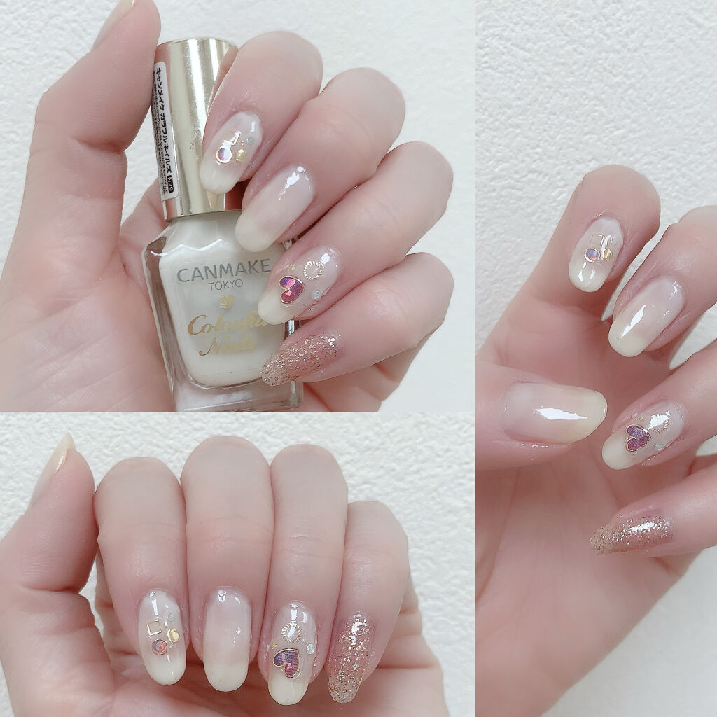 カラフルネイルズ/キャンメイク/マニキュアを使ったクチコミ（3枚目）
