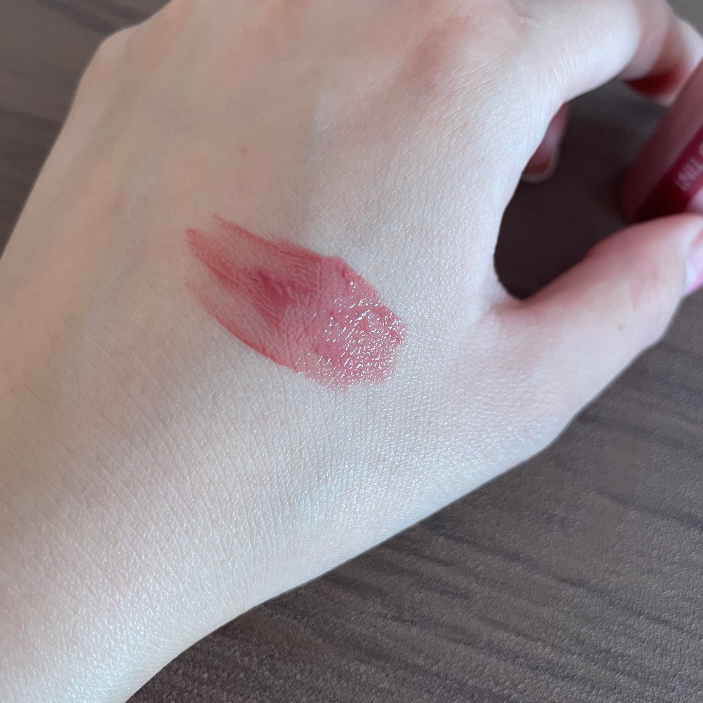 ジューシーラスティングティント/rom&nd/リップティントを使ったクチコミ(3枚目)