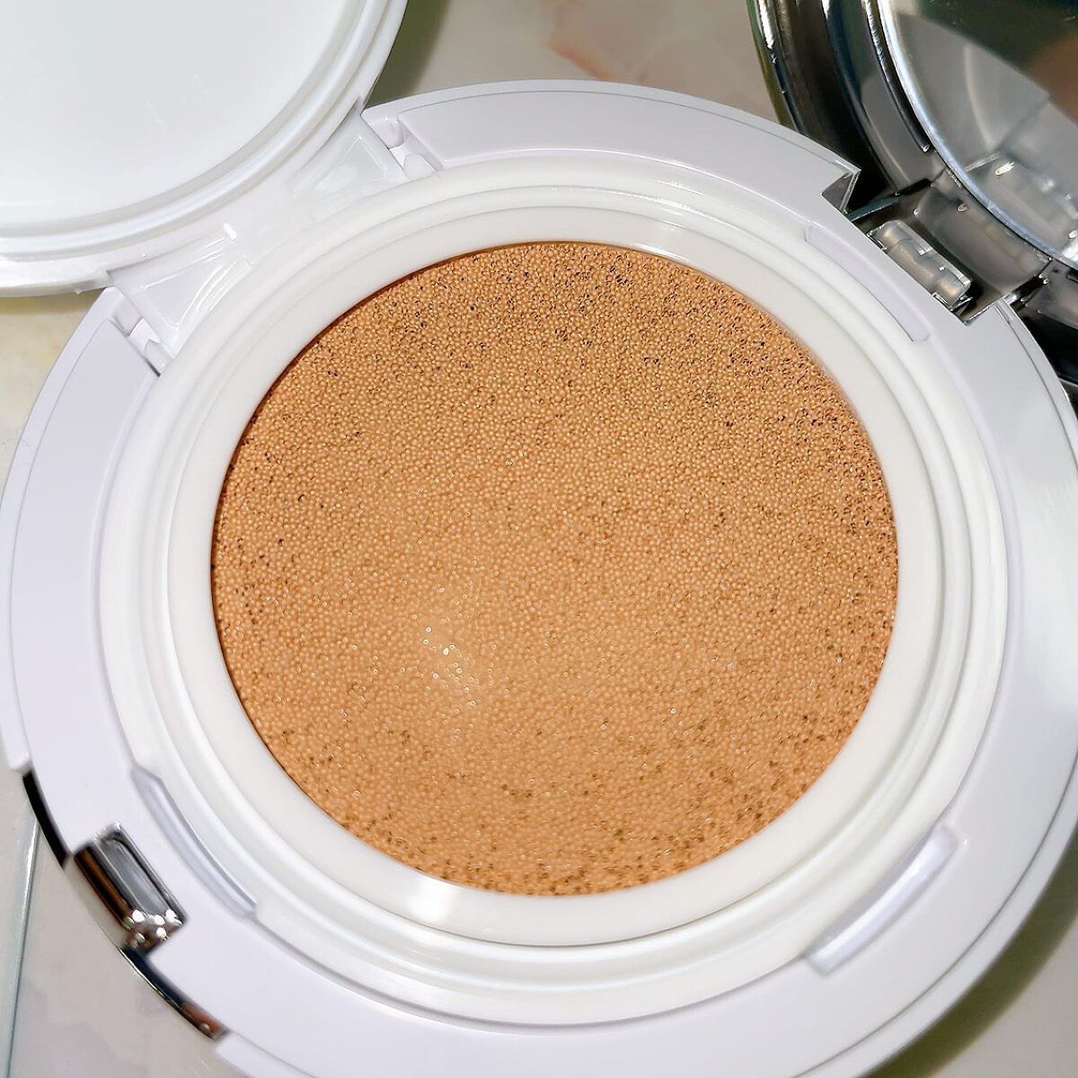 Morning Surprise BBクッション/TONYMOLY/クッションファンデーションを使ったクチコミ（3枚目）