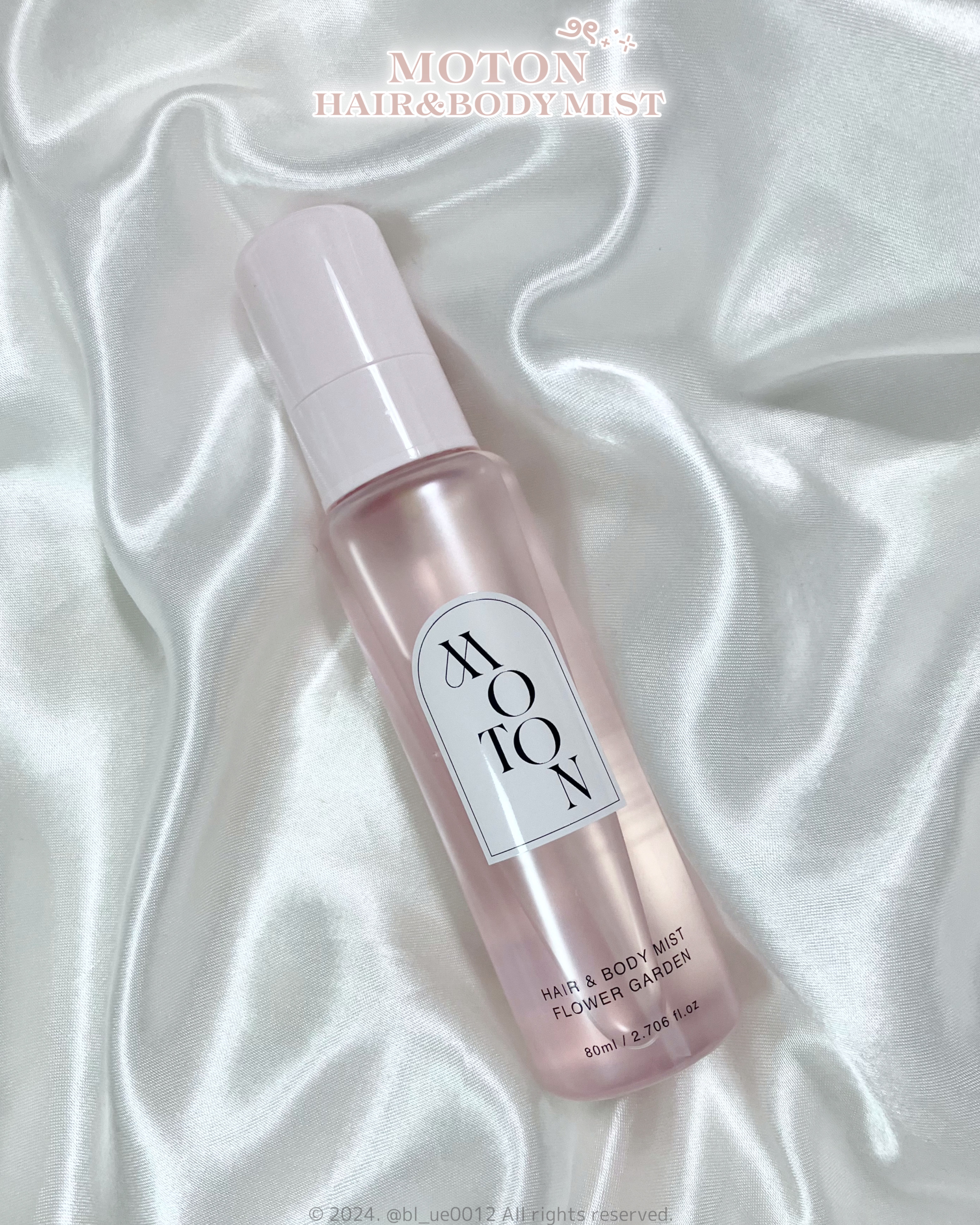 MOTON ヘア&ボディミスト フラワーガーデン/MOTON/香水(レディース)を使ったクチコミ（3枚目）