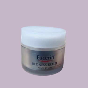 Redness Relief Night Creme/Eucerin/フェイスクリームを使ったクチコミ（1枚目）