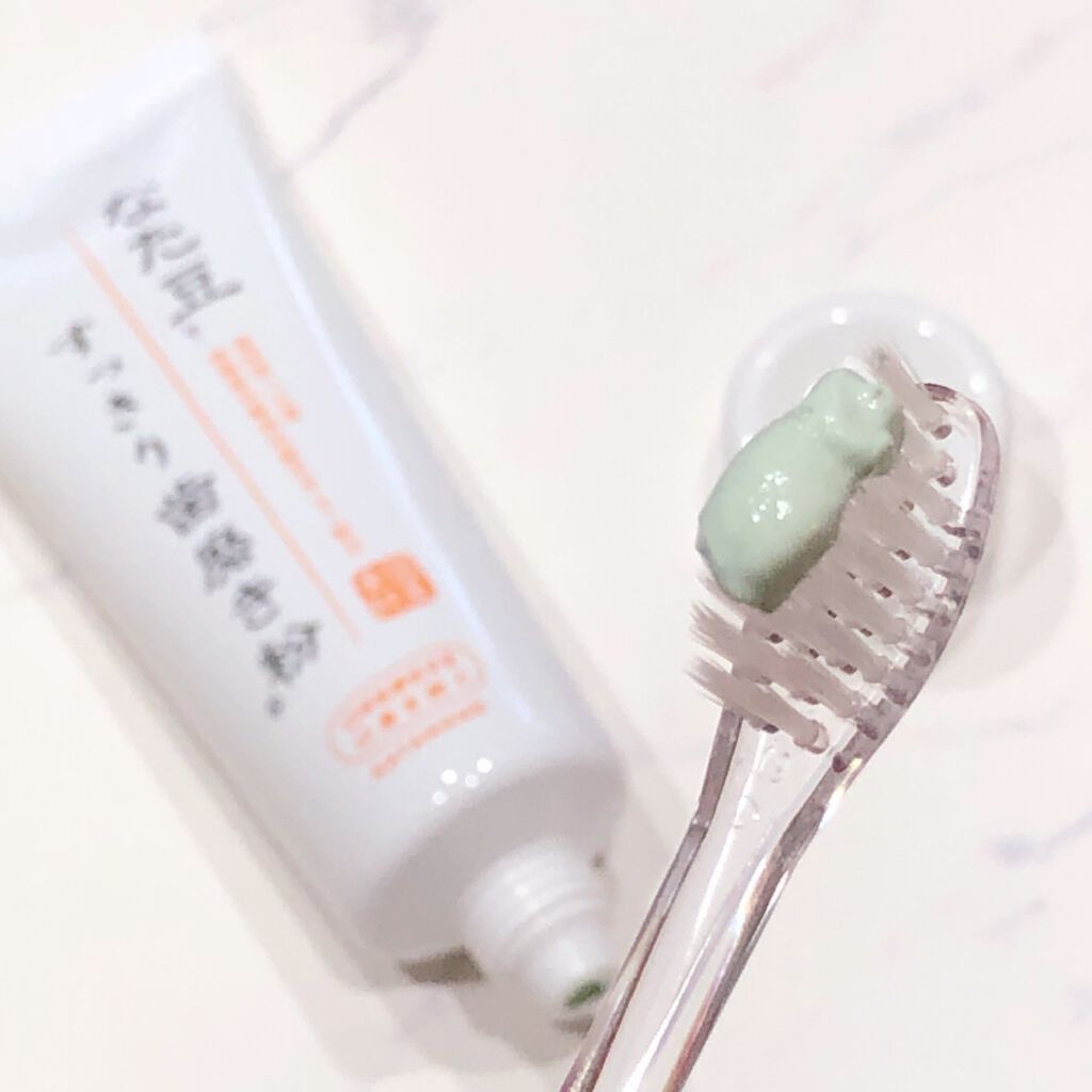 なた豆すっきり歯磨き粉/なた豆すっきりシリーズ/歯磨き粉を使ったクチコミ（3枚目）
