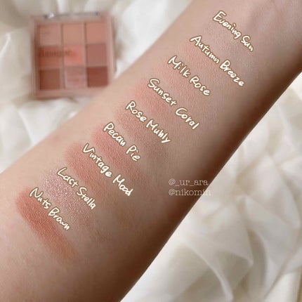 シャドウパレット/dasique/アイシャドウパレットを使ったクチコミ(3枚目)