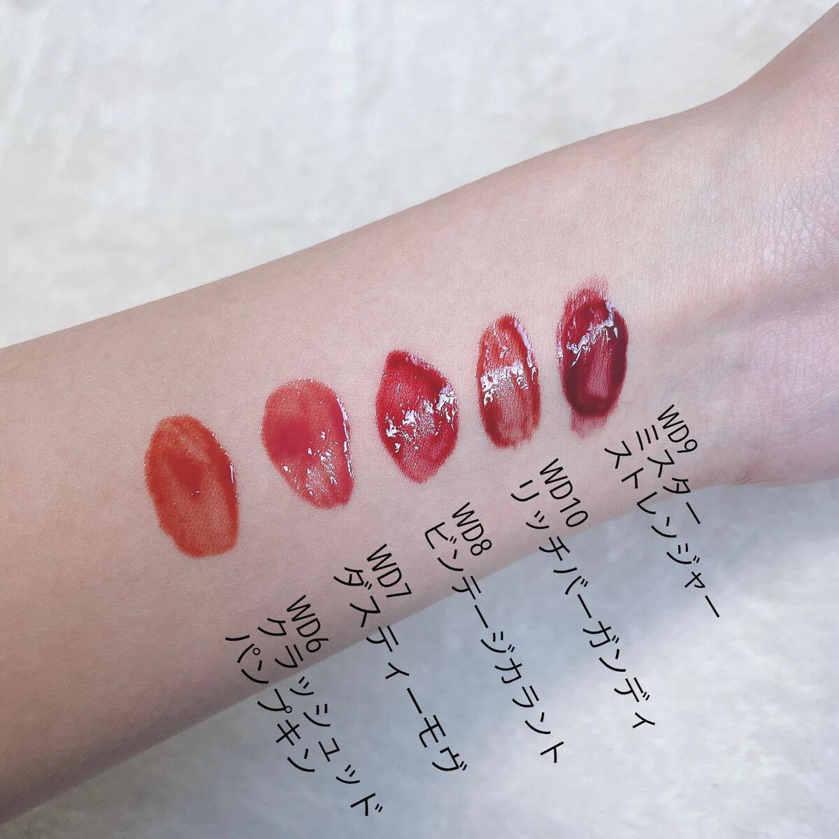 ザ ウォータリーデューティント/MERZY/リップティントを使ったクチコミ（2枚目）