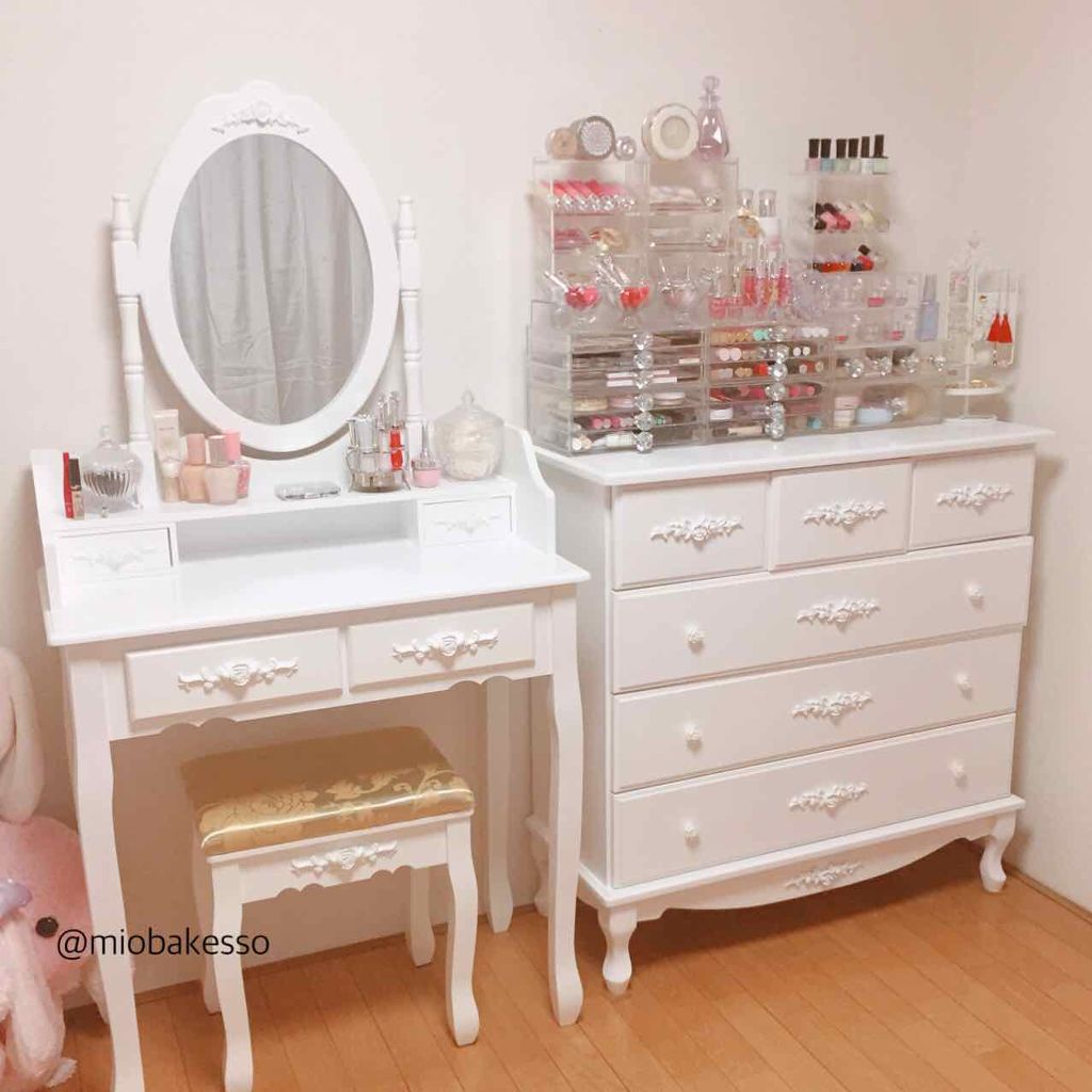 重なるアクリルケース横型3段/無印良品/その他化粧小物を使ったクチコミ(3枚目)