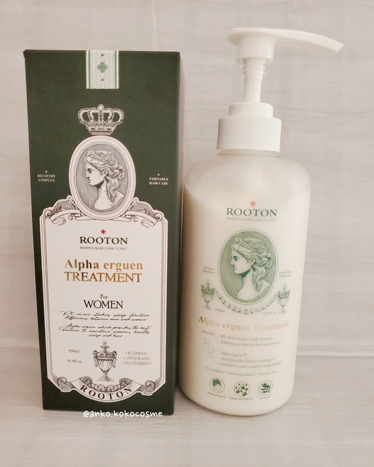 アルファエルゲンンシャンプー/トリートメント/ROOTON/市販シャンプーを使ったクチコミ(6枚目)