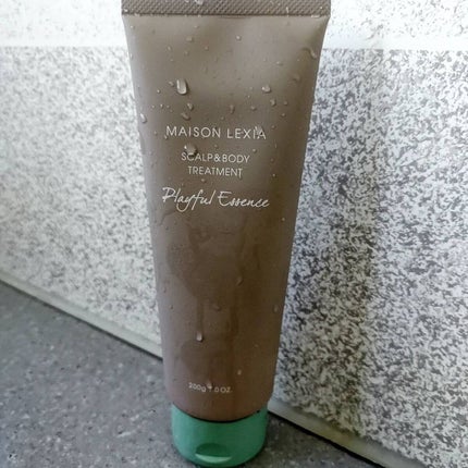 スカルプ&ボディトリートメント プレイフルエッセンス/MAISON LEXIA/頭皮トリートメントを使ったクチコミ(4枚目)