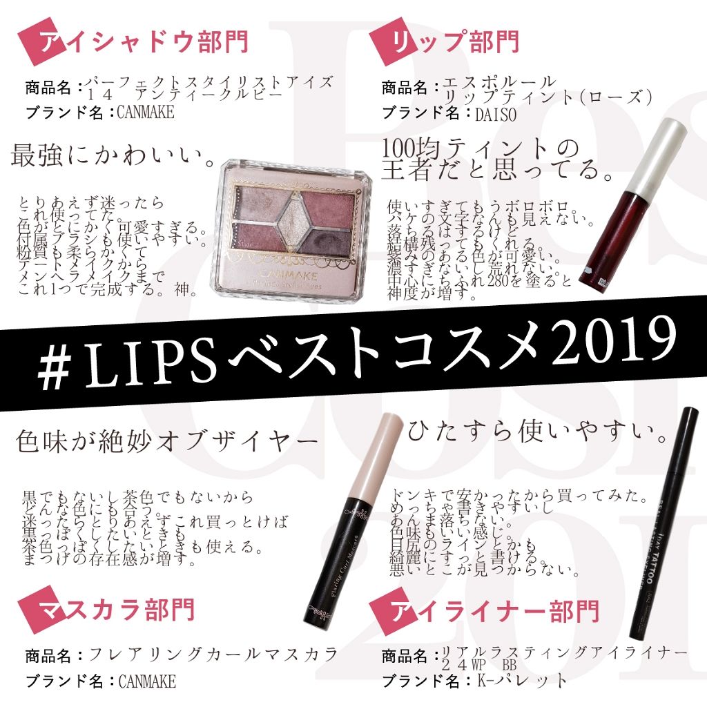 【旧品】パーフェクトスタイリストアイズ/キャンメイク/アイシャドウパレットを使ったクチコミ（1枚目）