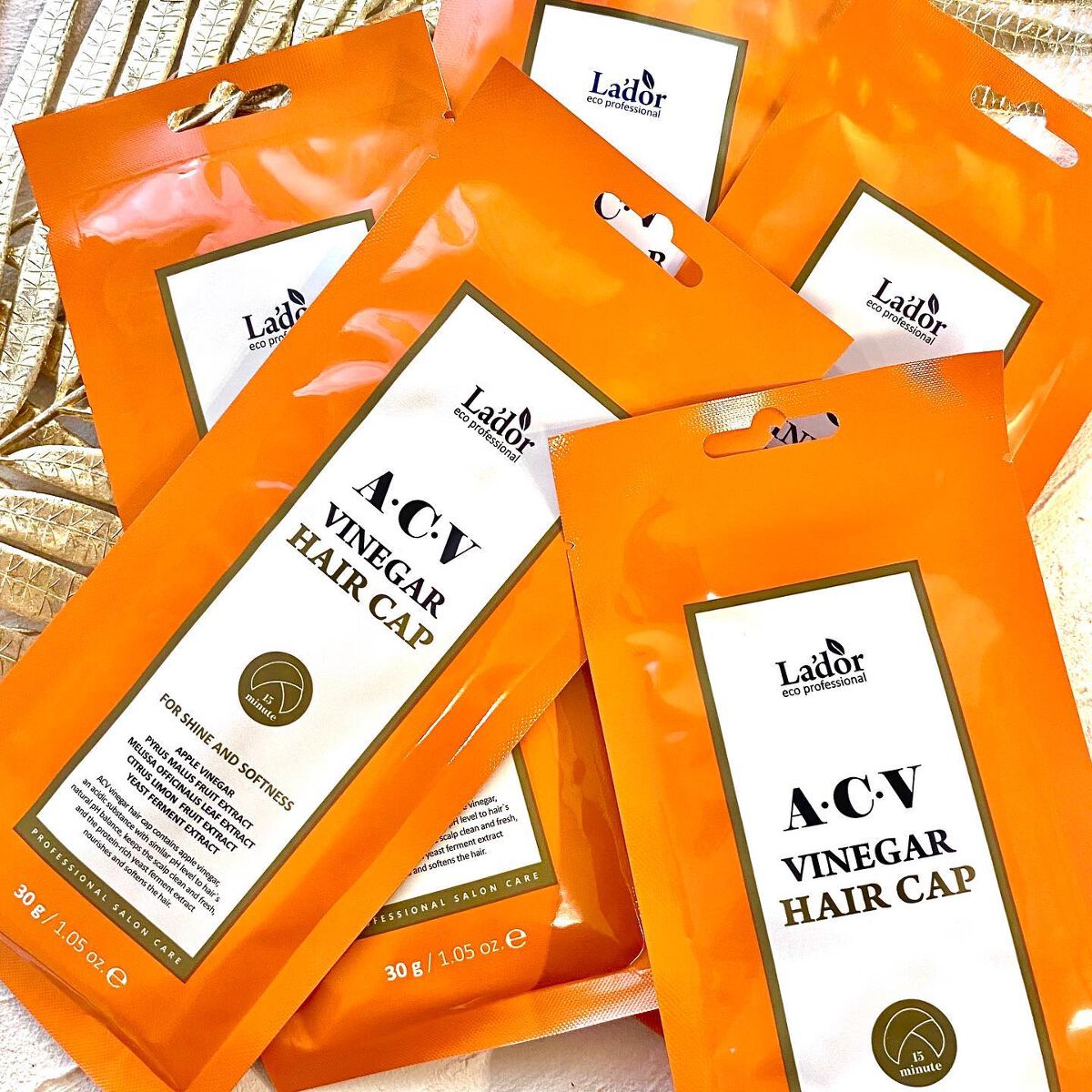 ACV VINEGAR HAIR CAP /La'dor/アウトバストリートメントを使ったクチコミ(1枚目)