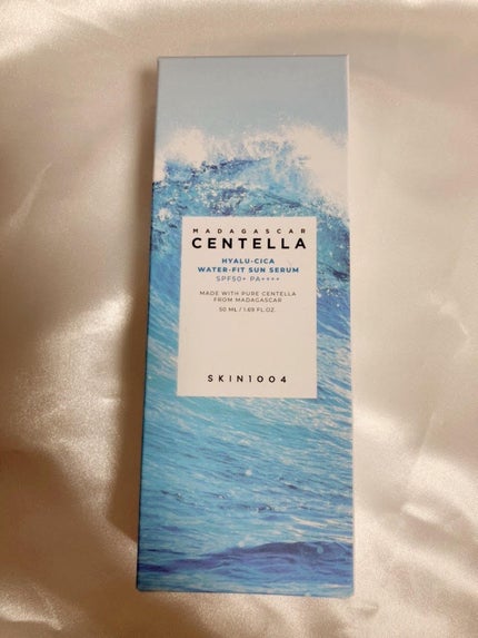 ヒアルーシカ ウォーターフィット サンセラム/SKIN1004/日焼け止めローションを使ったクチコミ(1枚目)