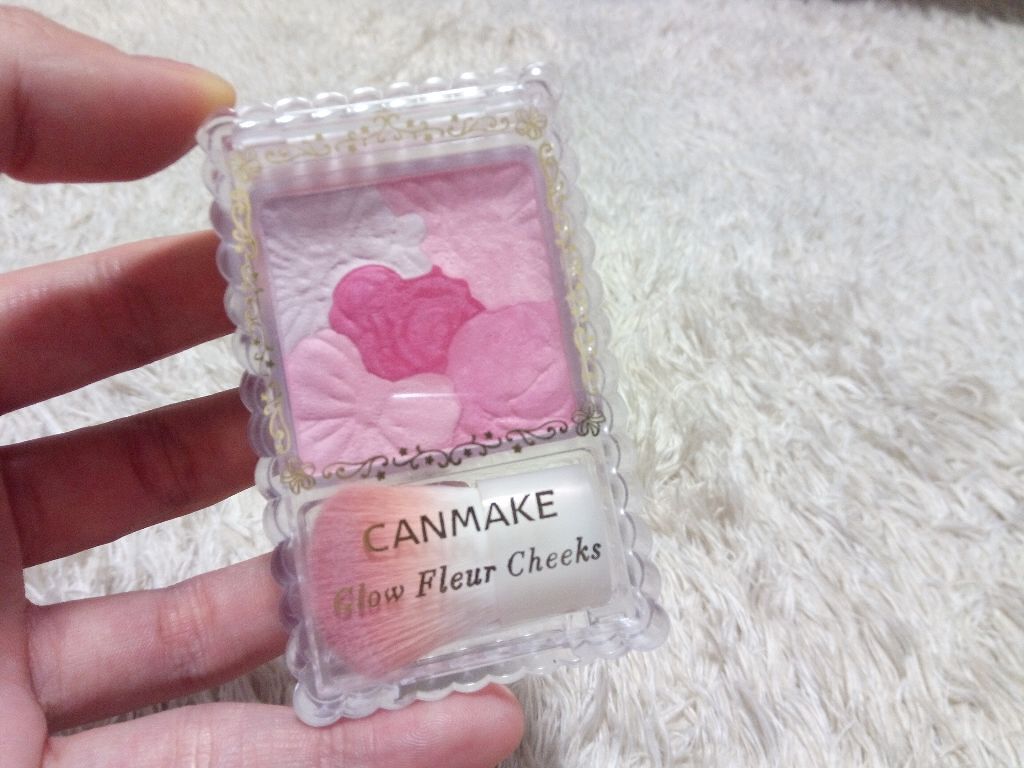 グロウフルールチークス/キャンメイク/パウダーチークを使ったクチコミ(1枚目)