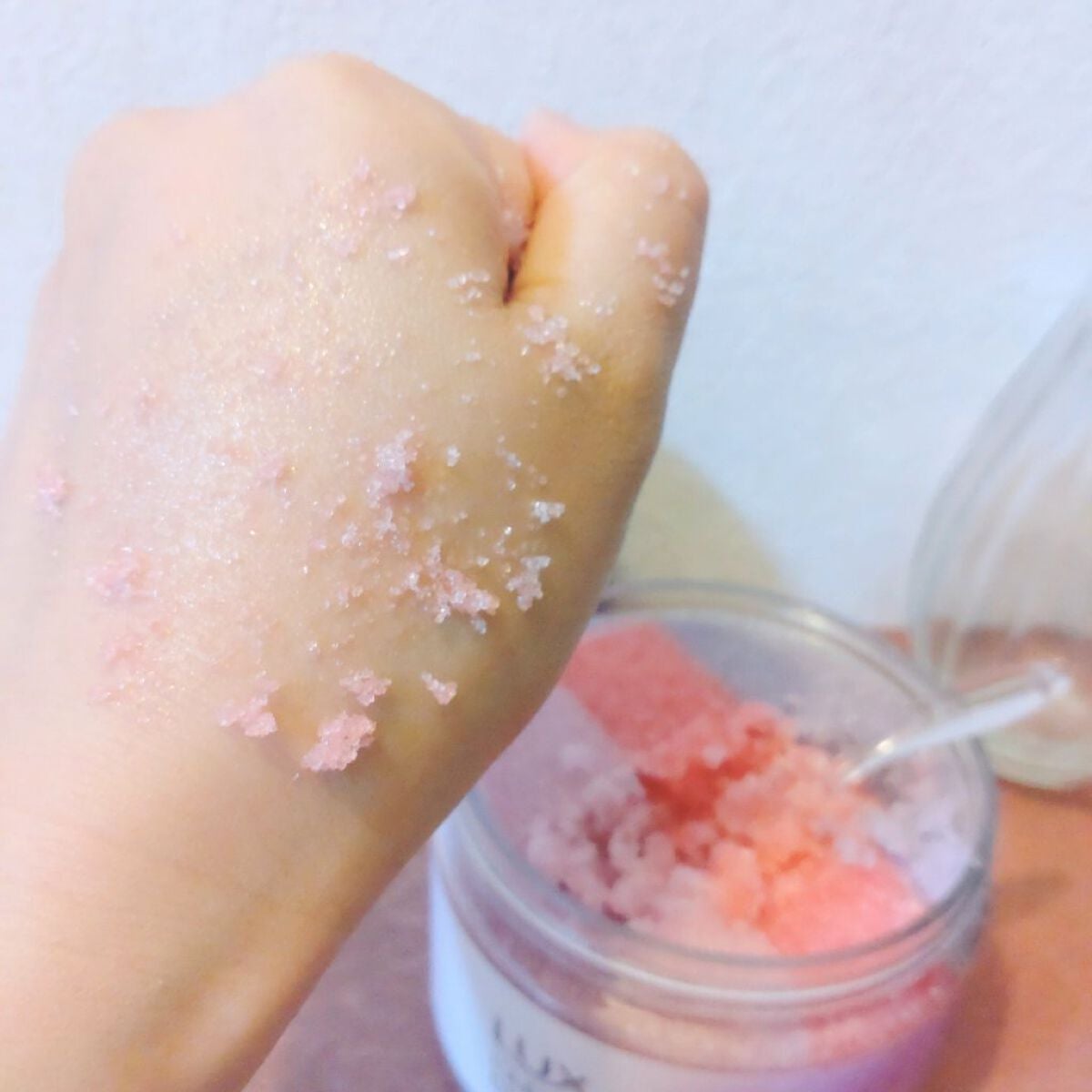 セレスティアルエスケープ ボディスクラブ /LUX/ボディスクラブを使ったクチコミ(5枚目)