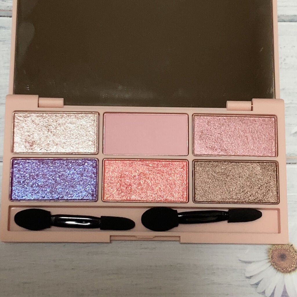 イロアソビ 6色アイパレット/iroasobi/アイシャドウパレットを使ったクチコミ(2枚目)