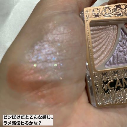 ジューシーピュアアイズ/キャンメイク/アイシャドウパレットを使ったクチコミ(5枚目)