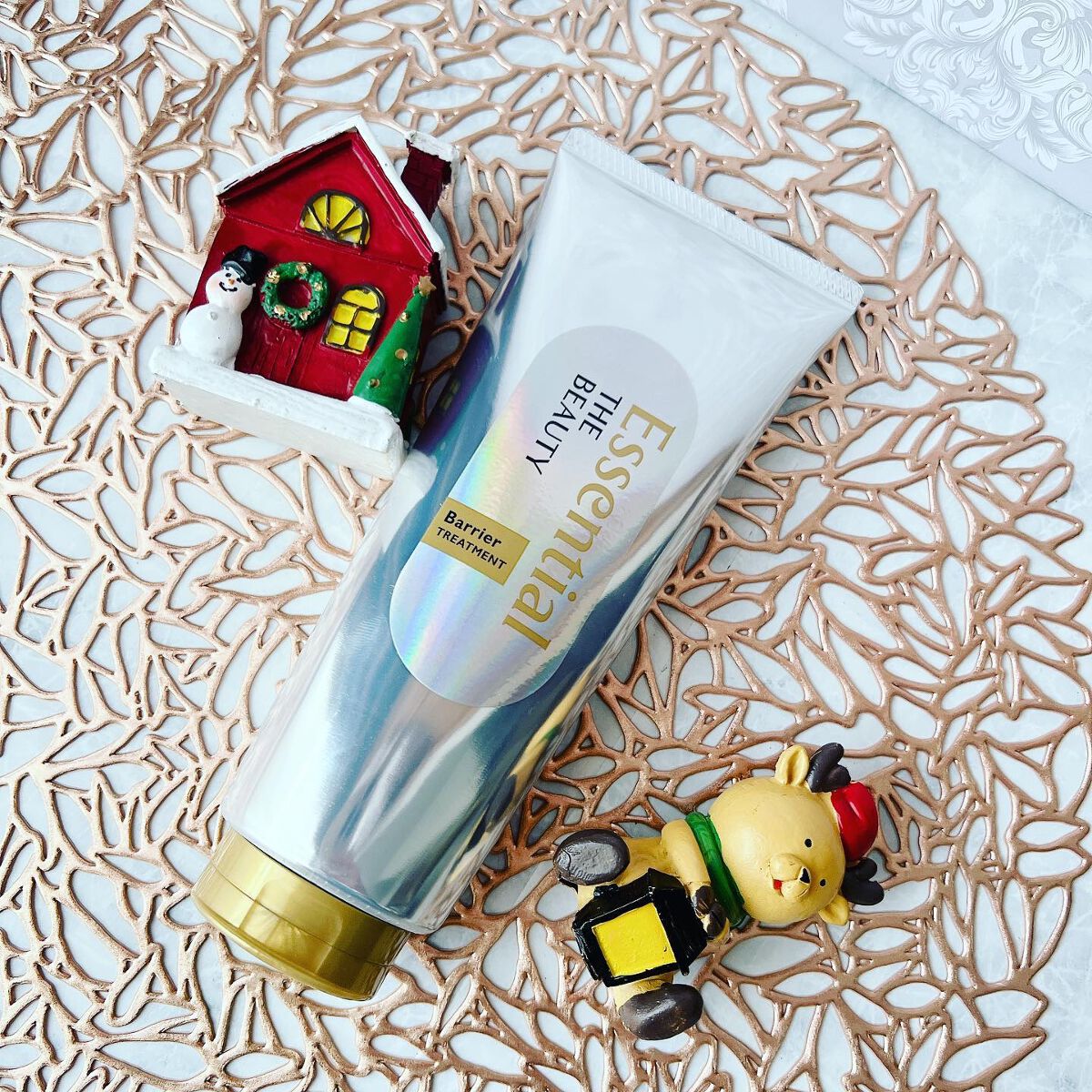 髪のキメ美容バリアトリートメント/エッセンシャル/洗い流すヘアトリートメントを使ったクチコミ（3枚目）