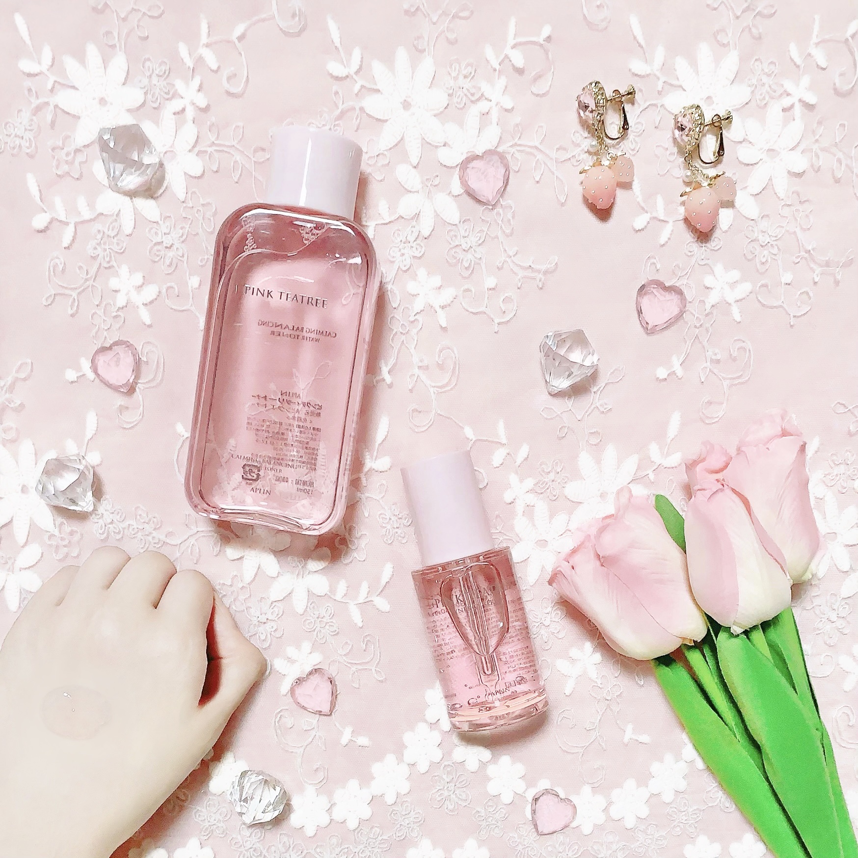 ピンクティーツリートナー/APLIN/化粧水を使ったクチコミ（1枚目）