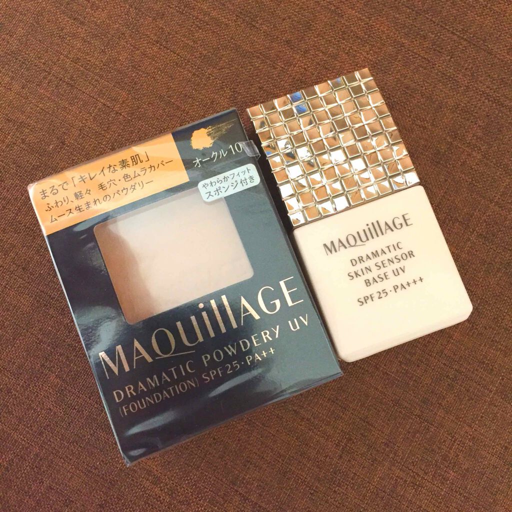 ドラマティックパウダリー UV/マキアージュ/パウダーファンデーションを使ったクチコミ（1枚目）