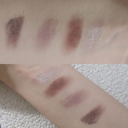 イロアソビ 4色アイパレット/iroasobi/アイシャドウパレットを使ったクチコミ(3枚目)