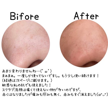 フェイスポリッシャー リフレッシング(ミント)/SABON/スクラブ・ゴマージュを使ったクチコミ(3枚目)