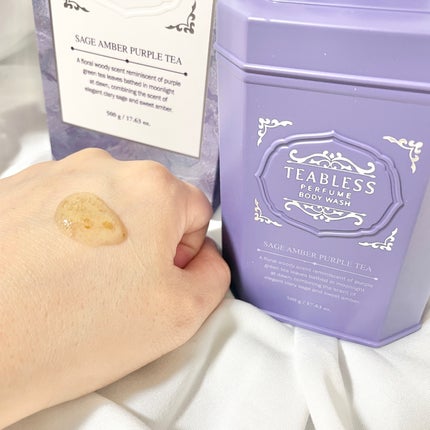 パフュームボディローション セイジアンバーパープルティー/TEABLESS/ボディローションを使ったクチコミ(5枚目)
