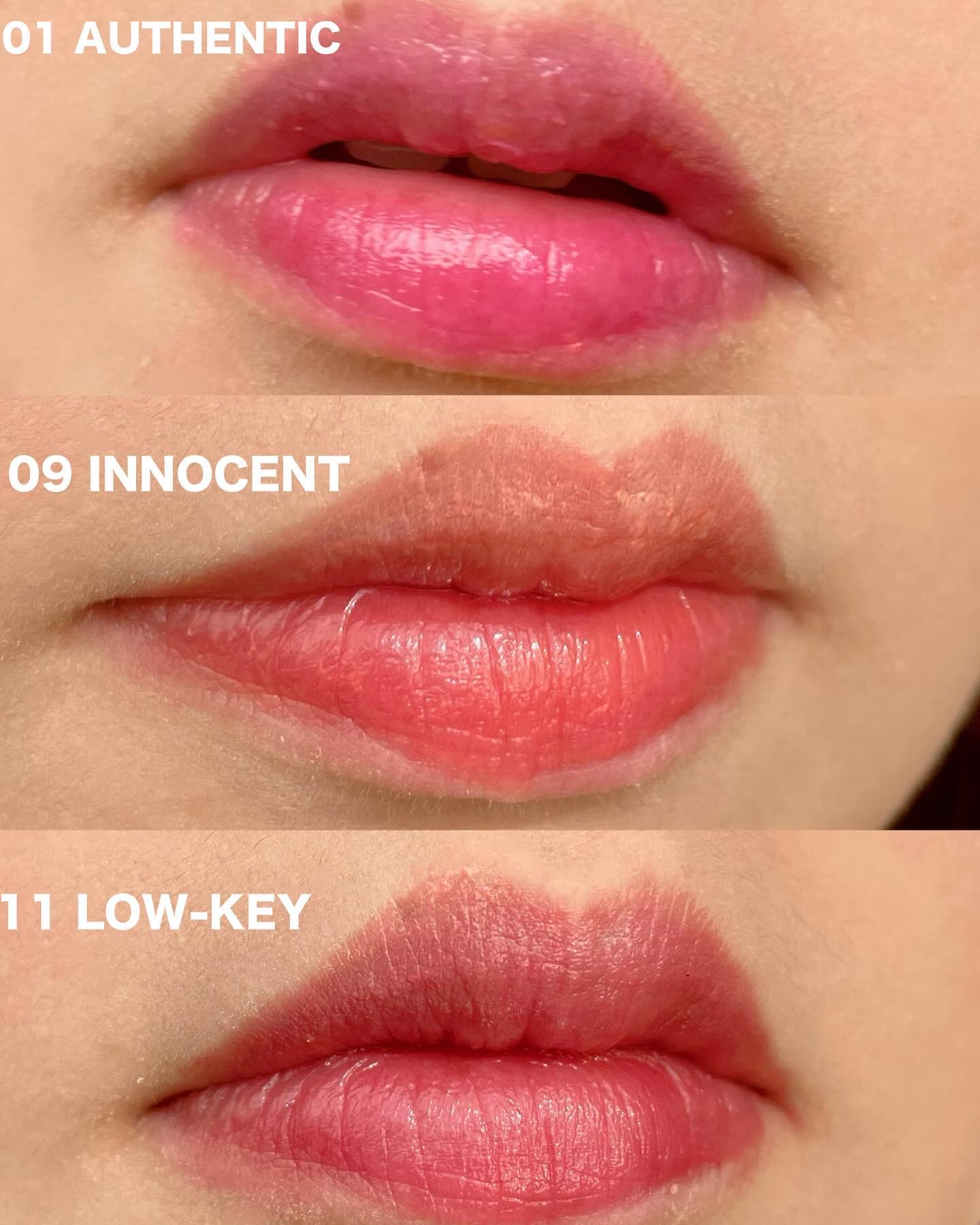 オーセンティック リップ バーム/athé/口紅を使ったクチコミ（3枚目）