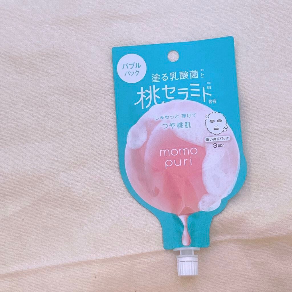 ももぷり フレッシュバブルパック/ももぷり/洗い流すパック・マスクを使ったクチコミ(1枚目)