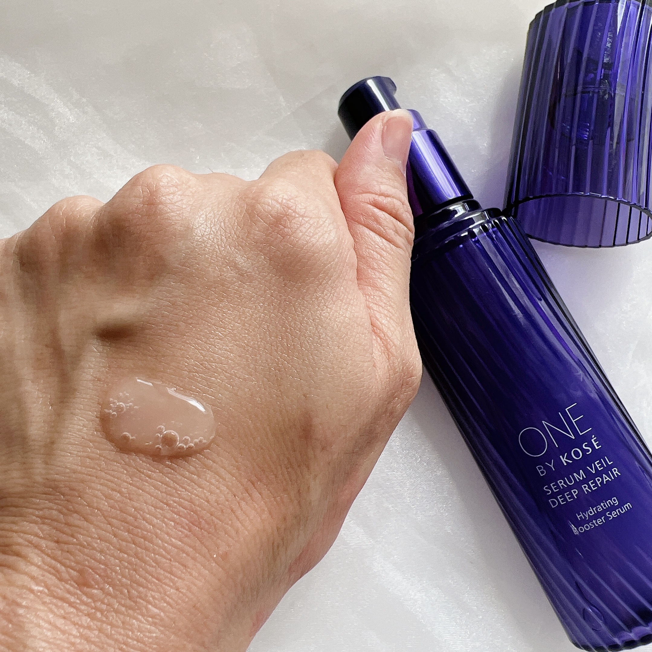セラム ヴェール 本体 60ml/ONE BY KOSE/美容液を使ったクチコミ（3枚目）