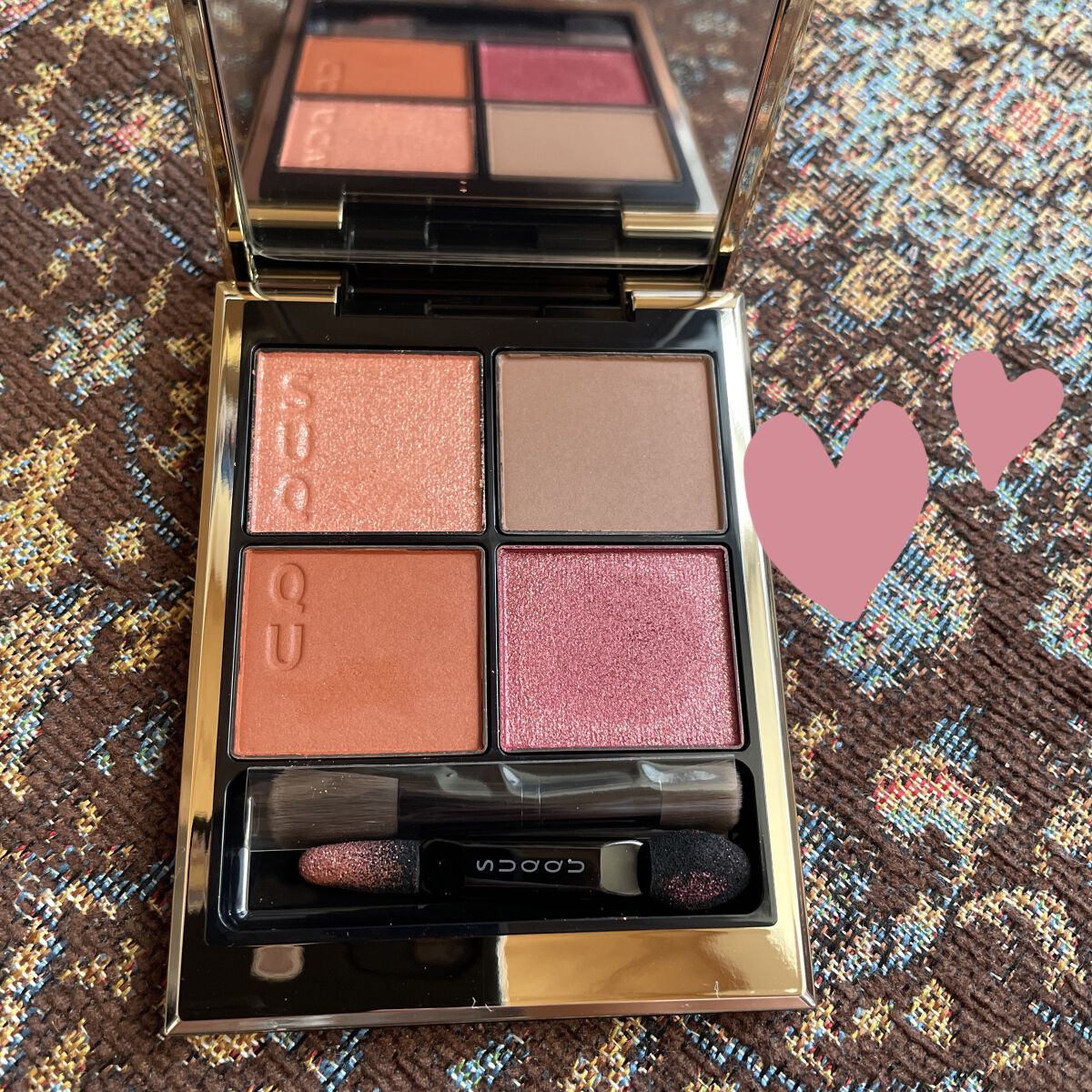 シグニチャー カラー アイズ/SUQQU/アイシャドウパレットを使ったクチコミ（3枚目）