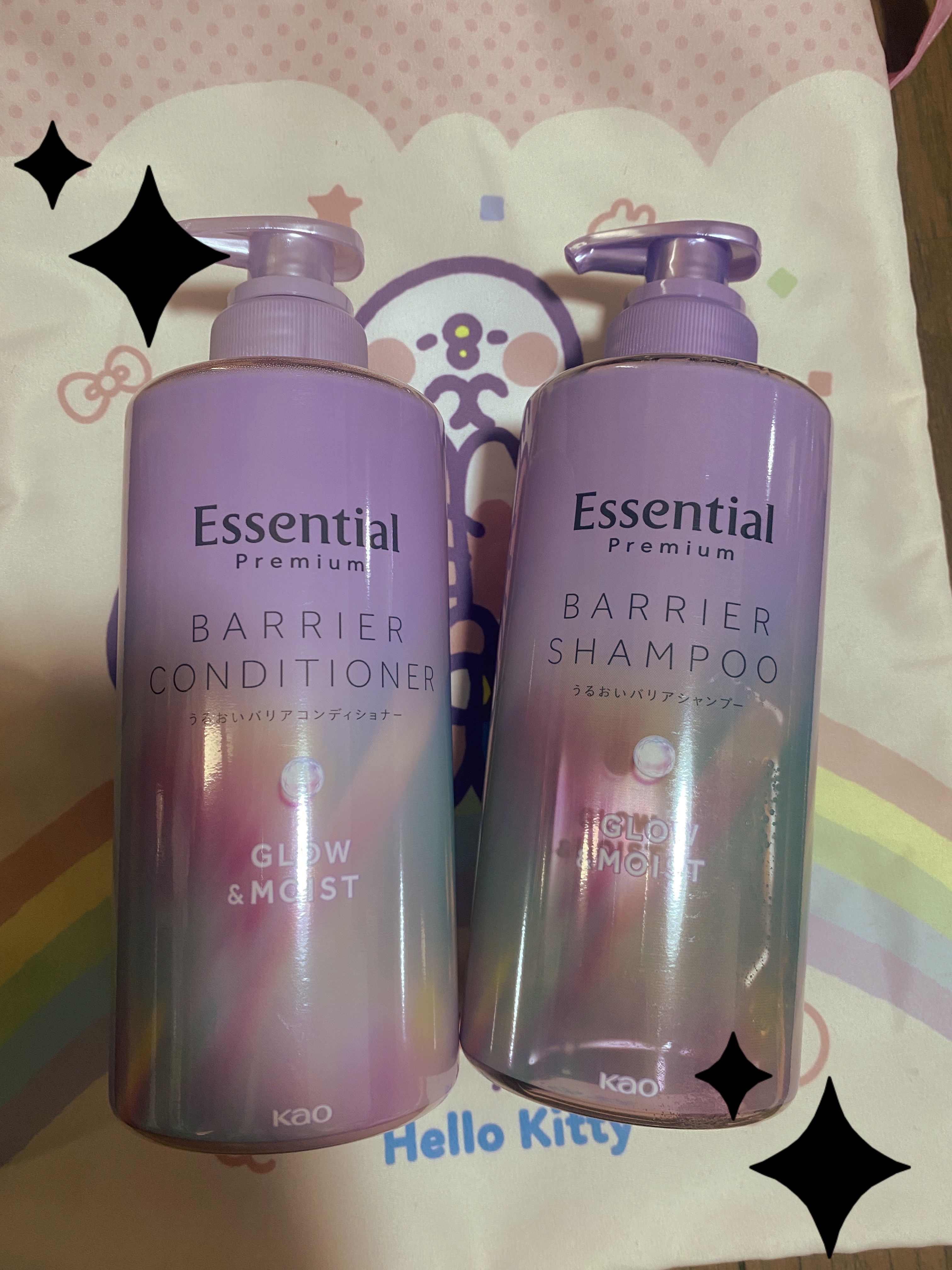 ︎︎︎︎︎︎☑︎エッセンシャル プレミアム 
   うるおいバリアシャンプー/コンディショナー 
    グロウ＆モイスト



»太く硬い髪質
»乾燥で髪が広がりがち
»湿気でアホ毛がパヤパヤする
»首や首と頭皮の境目などにアトピー


