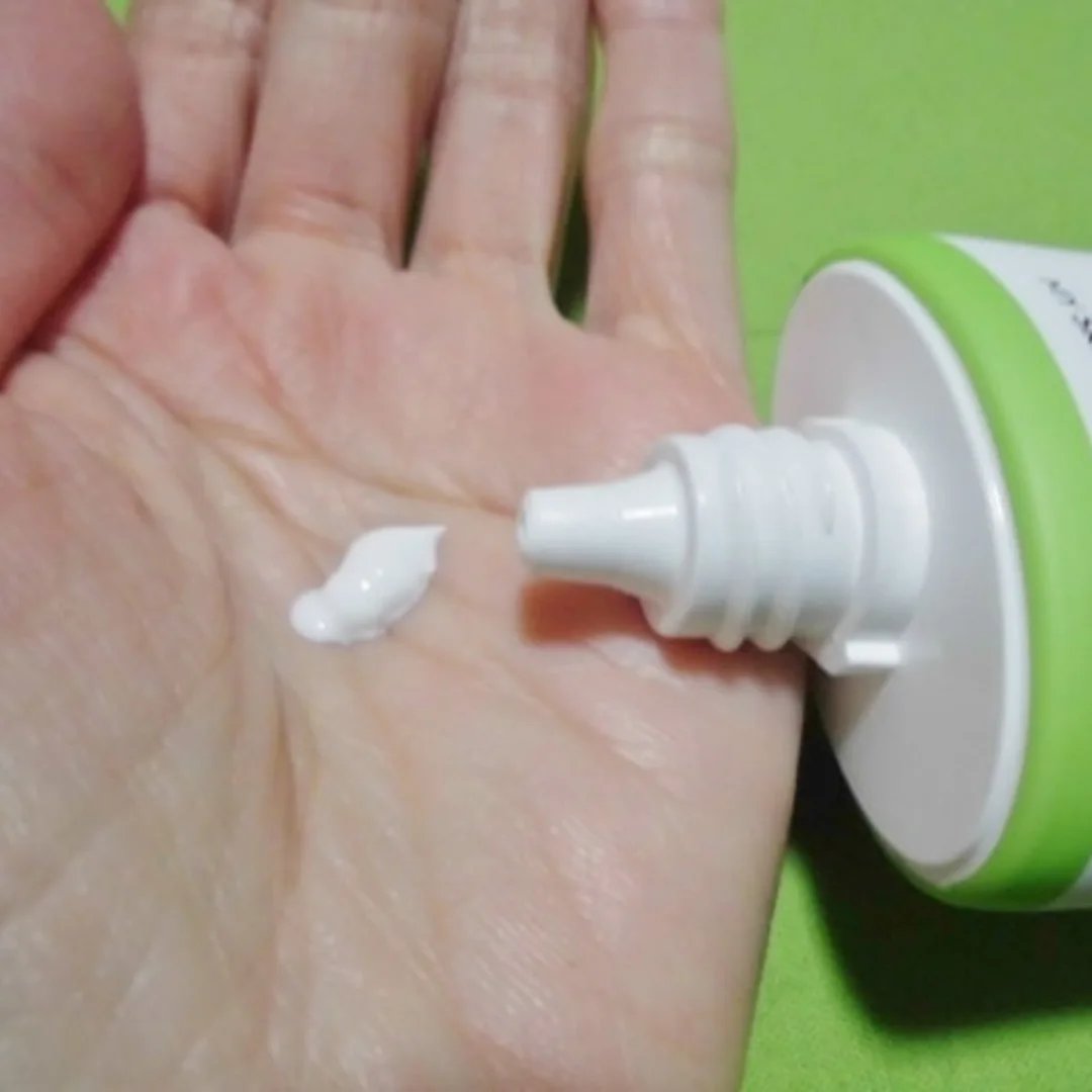 グリーンマイルドアップサンプラス/Dr.G/日焼け止めクリームを使ったクチコミ（3枚目）