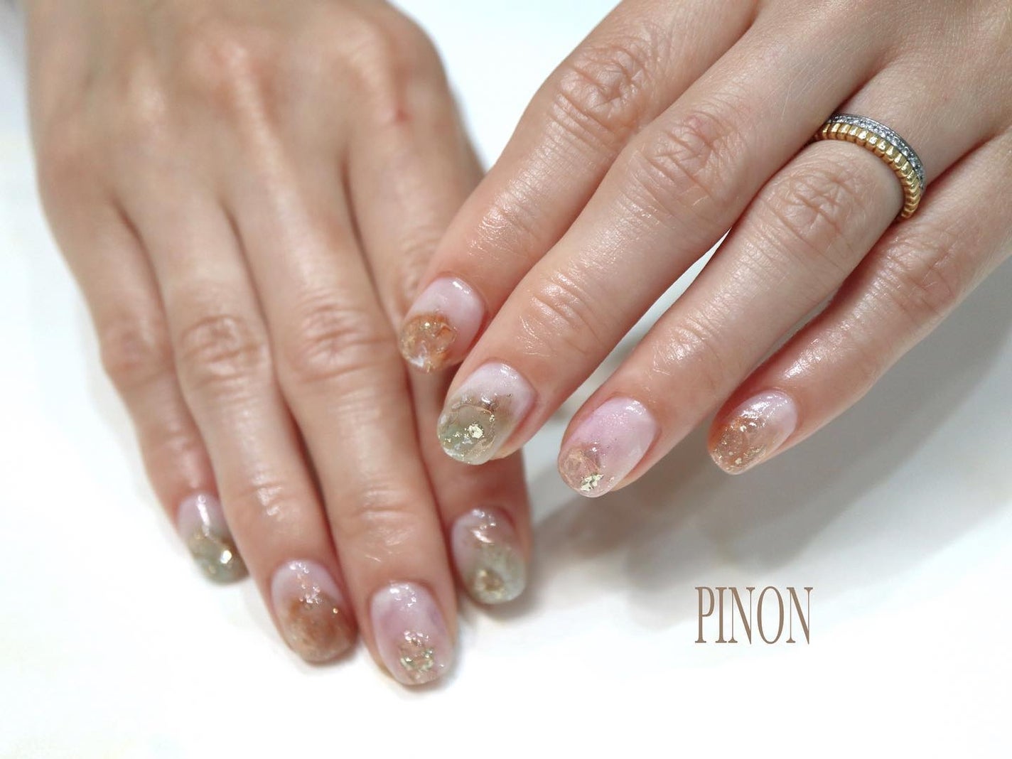 shino on LIPS 「nuancenail久々ネイルにテンション高くて一つ一つの工程..」(3枚目)