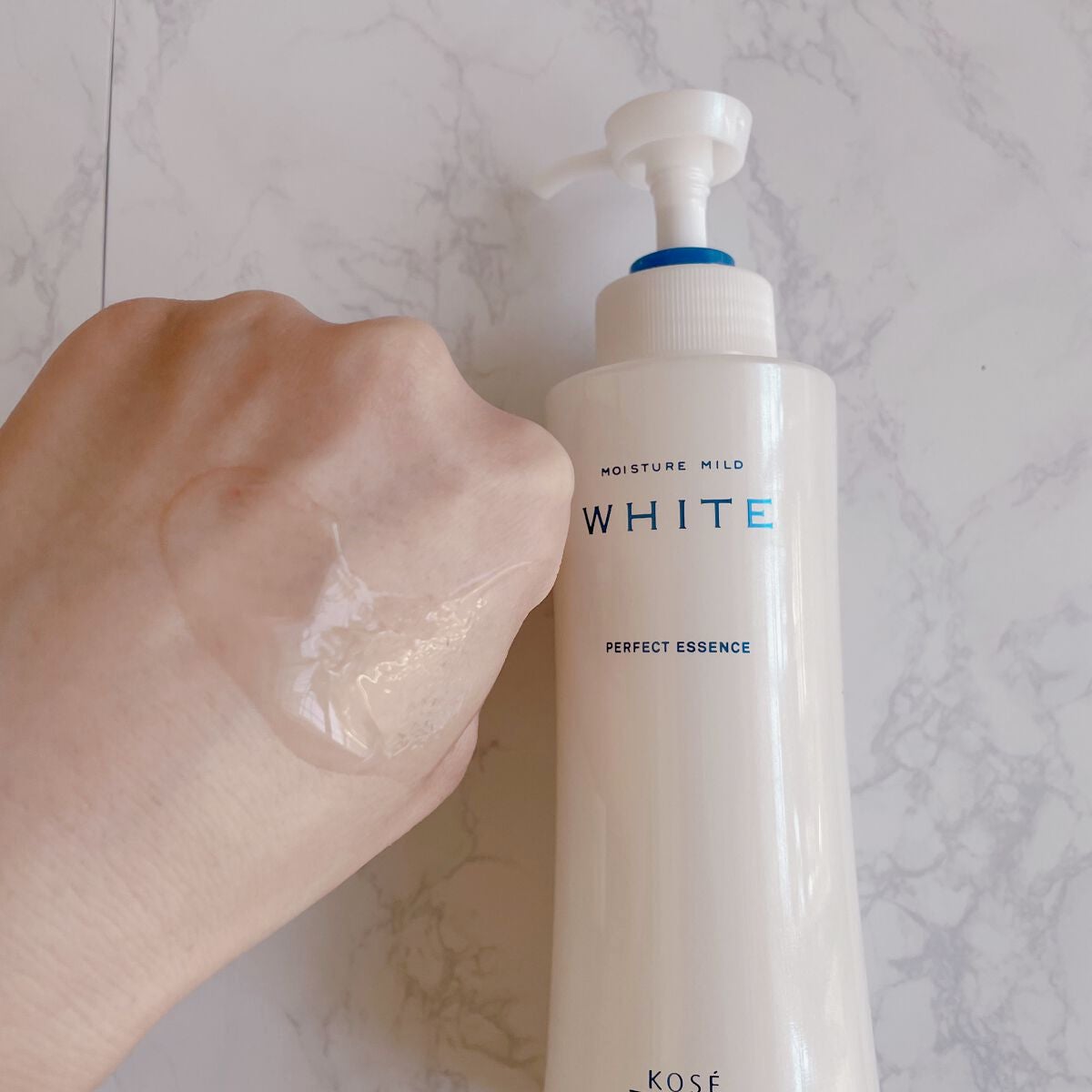 モイスチュアマイルドホワイト パーフェクトエッセンス/モイスチュアマイルド ホワイト/オールインワン化粧品を使ったクチコミ(2枚目)