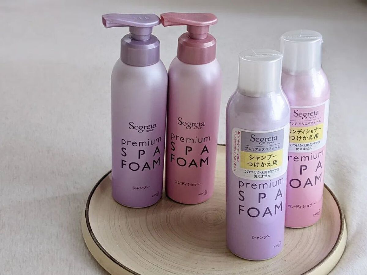 プレミアムスパフォーム シャンプー／コンディショナー シャンプーつけかえ用/セグレタ/市販シャンプーを使ったクチコミ（2枚目）