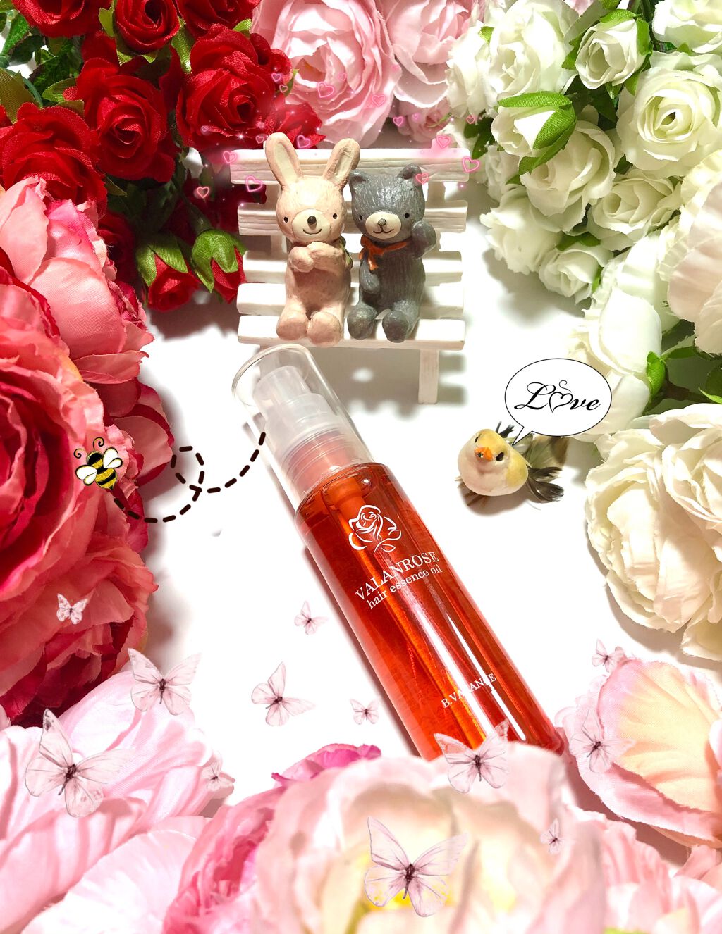 ヘアエッセンスオイル/VALANROSE/ヘアオイルを使ったクチコミ(1枚目)